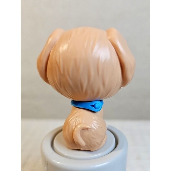 Barbie Doll Pet Puppy Dog Tan Beige Blonde Spots Toy 1.25"Tall Mattel - Picture 3 of 3